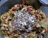 Foto del paso 4 de la receta: Florcitas de pollo sobrante con morron asado