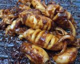 Foto langkah ke 6 dari resep 39. Cumi-cumi bakar pedas manis.