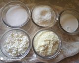 A picture of step 1 of Sweet Paneer Rolls.