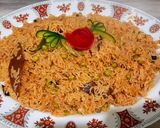 A picture of step 4 of Muttor pulao.