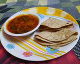 A picture of step 9 of Matar aloo sabji.