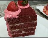 A picture of step 14 of Red velvet sponge cake.