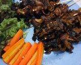 Foto langkah ke 5 dari resep Sate Jamur Tiram.