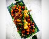 Butterflied Rosemary+Sage Roast Chicken And Cajun Season+Thyme Roasted Sweet Potatoes recipe step 4 photo