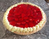 Foto del paso 6 de la receta: Tarta de frutillas sin manteca🍓