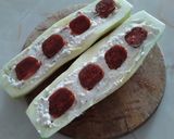 Sült cukkini Air Fryerben recept fázis 1 fotója
