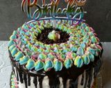 Foto langkah ke 6 dari resep Blackforest Kukus Birthday Cake.