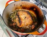 Une image de l'étape 16 de Rôti de porc mariné aux carottes et herbes aromatiques.
