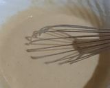 A picture of step 4 of Banana pancakes.