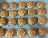 Dupla sajtos hajtogatott pogácsa / Doppelkäsig Pogatschen recept fázis 8 fotója
