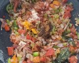 A picture of step 1 of Dahiwali mung daal Khichdi.