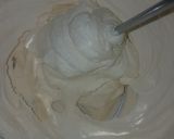 A picture of step 1 of Butter cream frosting.