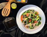 A picture of step 6 of Watercress salad.
