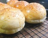 Hình bước làm 5 của món Vỏ hamburger (dùng tangzhong)