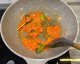 Foto langkah ke 3 dari resep Cumi Asin Balado Pete.