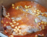 Foto del paso 5 de la receta: Garbanzos con conejo