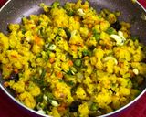 A picture of step 9 of Spicy Tomato Rava Upma.