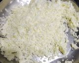 A picture of step 4 of Carrot paneer Halwa.