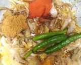 मसालेदार काले चने (Masaldar kale chane recipe in hindi) रेसिपी चरण 2 फोटो