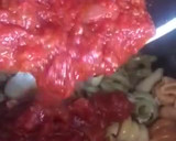 Foto del paso 12 de la receta: Maxi timbal de berenjena y pasta cocida con Dashi, atún y salmón