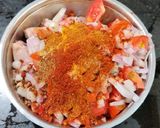 A picture of step 1 of Chicken Dum Biryani.