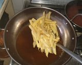 A picture of step 2 of Chips masala.