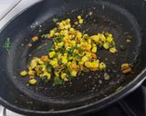 A picture of step 1 of Grilled paneer sizzler with Makhni sauce.