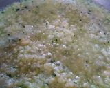 A picture of step 3 of Raw Pumpkin halwa.