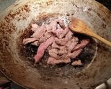 A picture of step 7 of Spicy - Orange Asian Beef.
