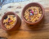Une image de l'étape 9 de 🪹Crumble 🍎 pomme cannelle 🍏 🫐 myrtilles dessert fruité 🌴.