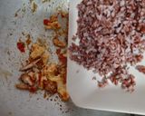 Foto langkah ke 3 dari resep Nasi goreng beras merah.