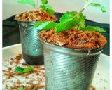 A picture of step 13 of Chocolate pot with chocolate mousse.