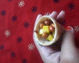 A picture of step 15 of Stuffed Roti Cone.
