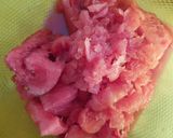 A picture of step 1 of Watermelon healthy juice.