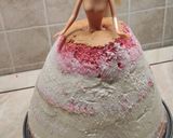 Barbie torta recept fázis 7 fotója