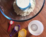 A picture of step 1 of No-knead 🥖.