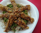 Foto del paso 7 de la receta: Katsudon (Arroz con cerdo rebozado)
