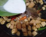 Foto langkah ke 3 dari resep Jangan lombok telur puyuh tahu tempe.