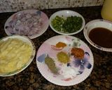 A picture of step 2 of Bread buns iftar special.