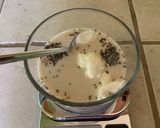 A picture of step 2 of Oatmeal chia seed overnight.