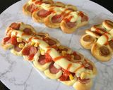 Foto langkah ke 18 dari resep Sausage-Ppang 소세지빵.