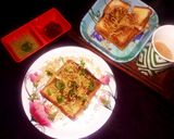 मुम्बई मसाला टोस्ट सैंडविच (Mumbai masala toast sandwich recipe in Hindi) रेसिपी चरण 4 फोटो