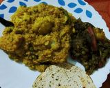 A picture of step 8 of Bengali Style Bhog Khichdi.