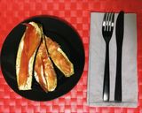 Foto del paso 2 de la receta Berenjena al horno con queso de untar y jamón serrano