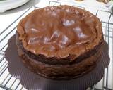 Chocolate Vertical Layer Cake langkah memasak 6 foto