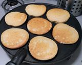 A picture of step 4 of Fluffy Tofu pancakes (Gluten Free & Vegan).