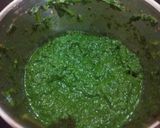 A picture of step 2 of Palak Paneer Tomato Curry.