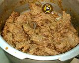 A picture of step 3 of Mutton Pasanda.
