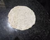 A picture of step 6 of Moong sprouts & palak-paneer baked Kachori.