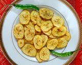 কাঁচা কলার মুচমুচে ভাজা রেসিপির ধাপ 1 ছবি
